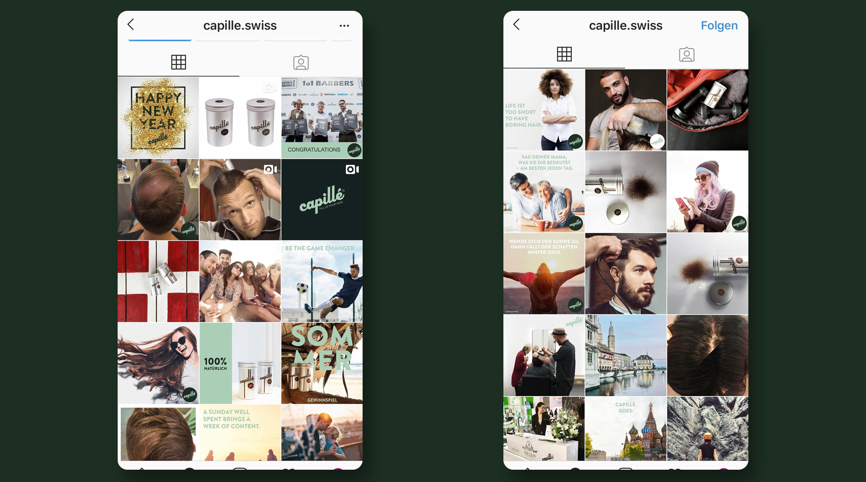 instagram-capille-schweiz-agentur