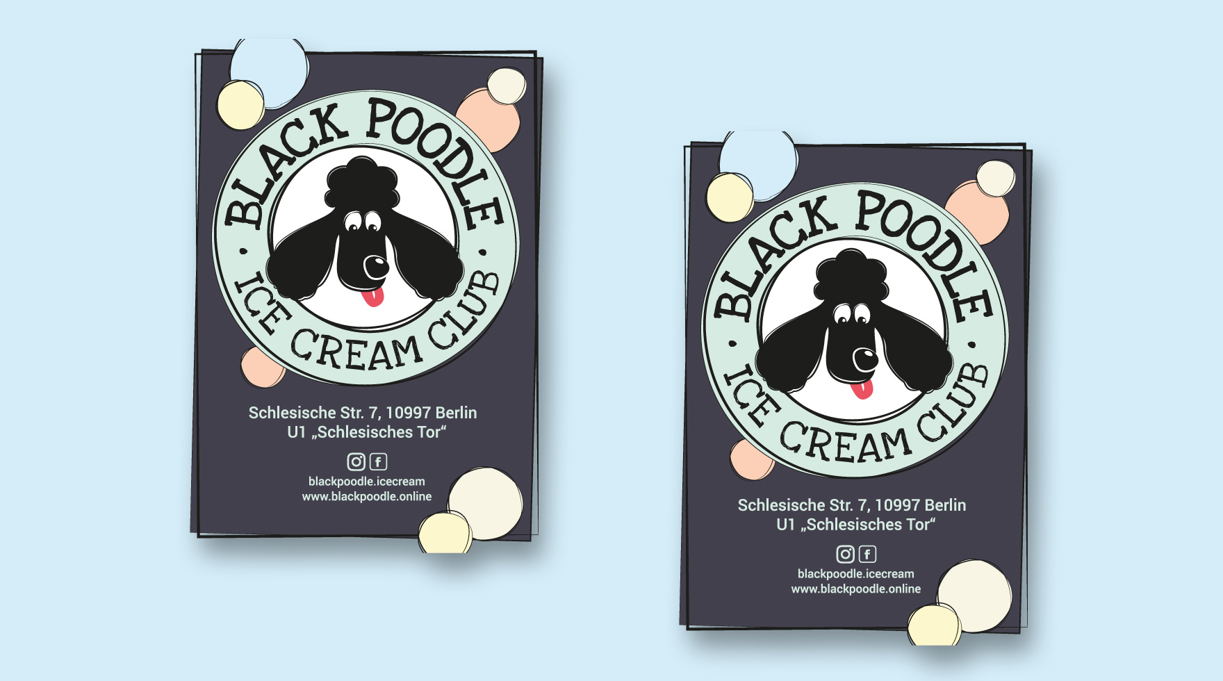 print-design-plakat-black-poodle-by-webkreation-berlin