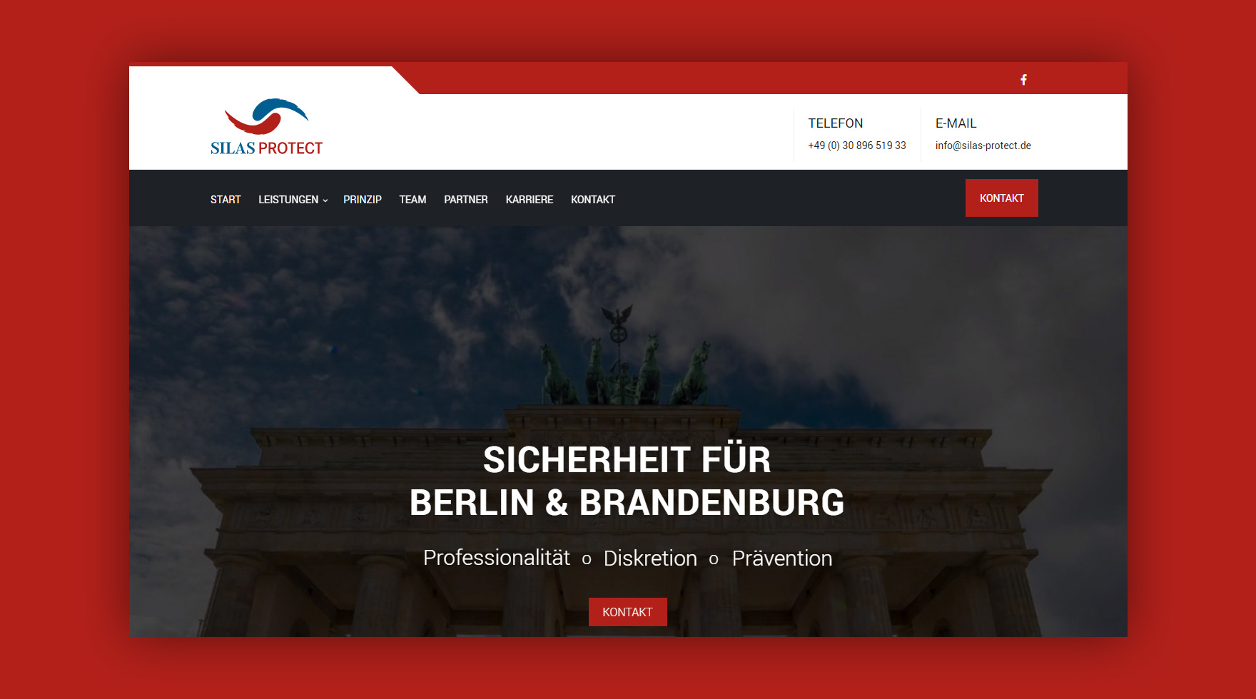 website-layout-silas-protect-berlin-agentur